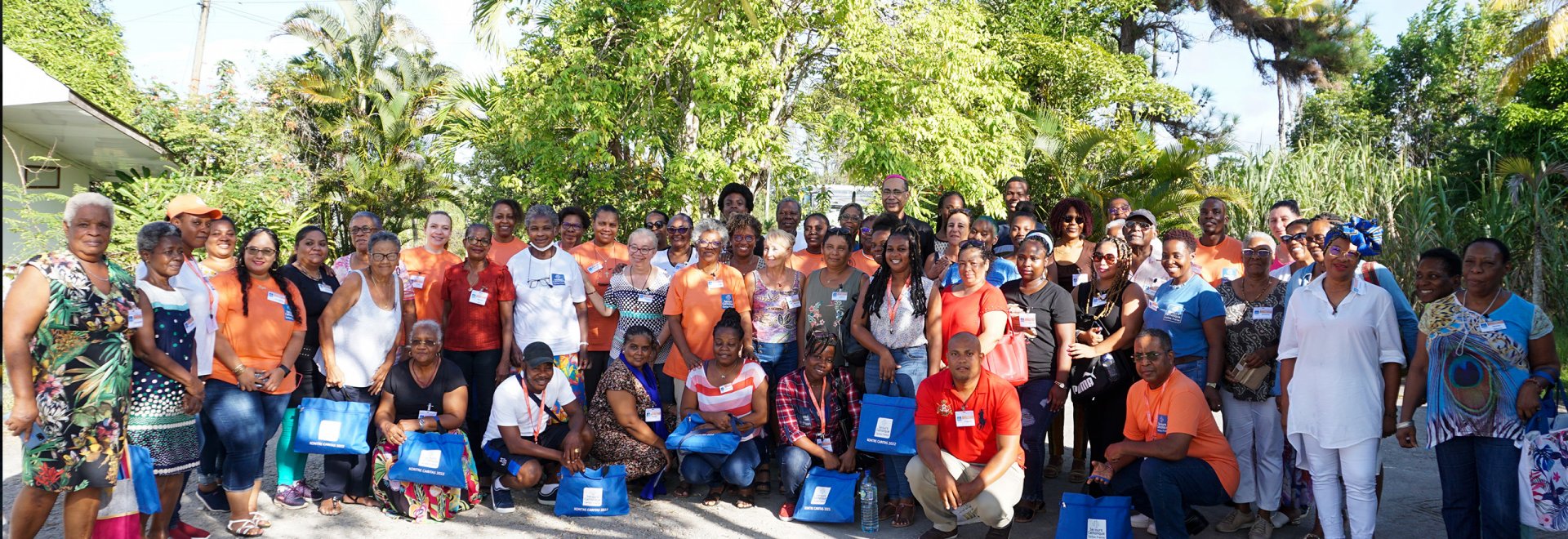 Photo de groupe Kontré Caritas - 1er octobre 2022